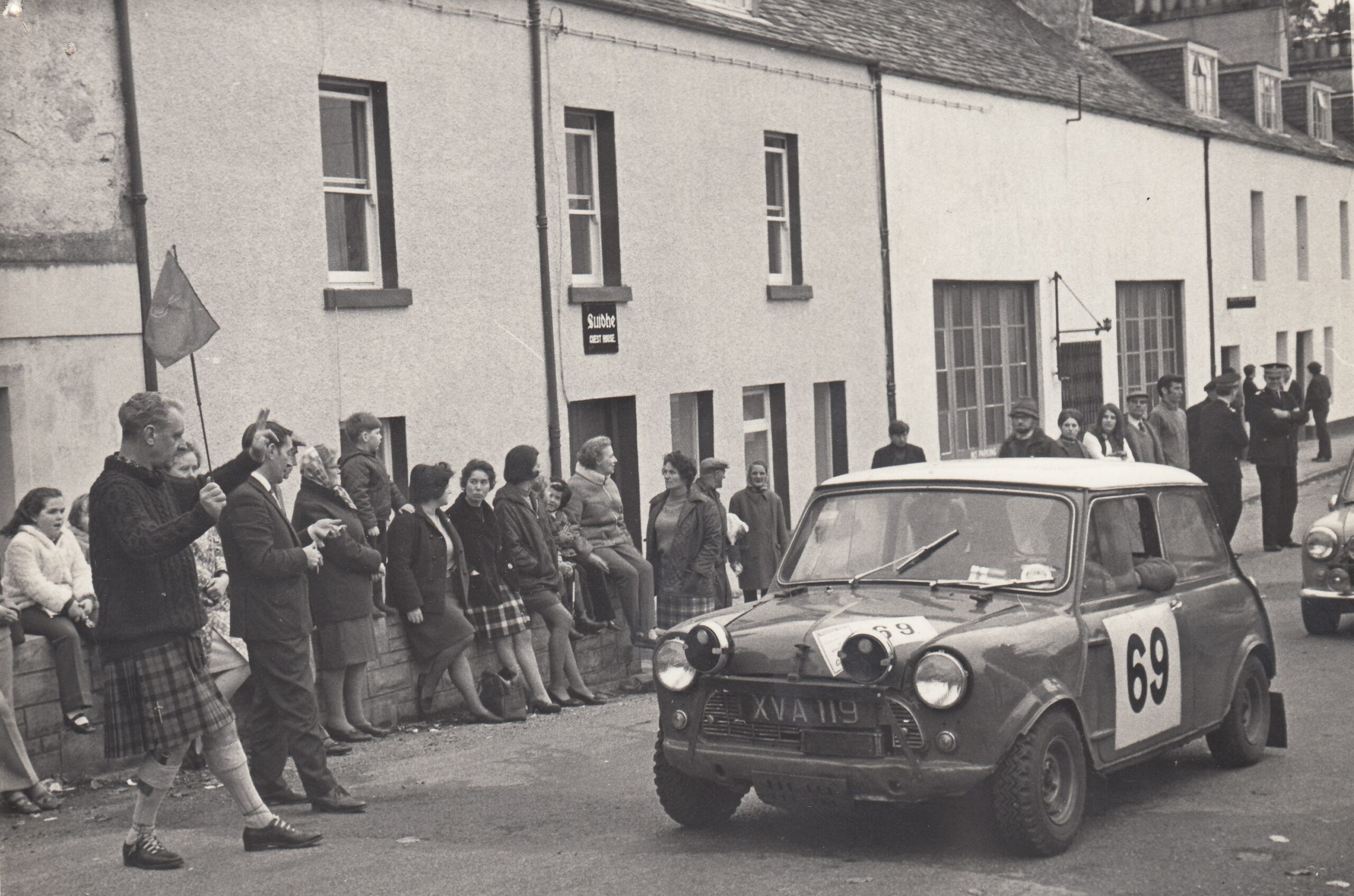 1970 Tour of Mull at the start with Jim Kerr