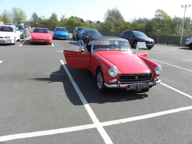 MG Midget. Tony Fleming and Charlie Young.