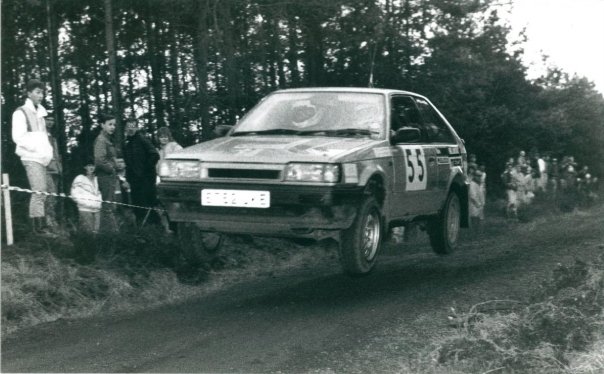 Mazda 323 4x4  - Blairdam Rally 1988.